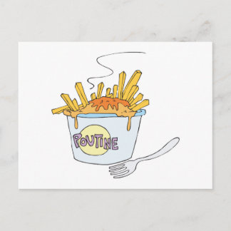 Cartão Postal poutine