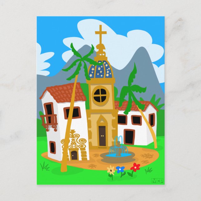 Cartão Postal Povoado (Frente)