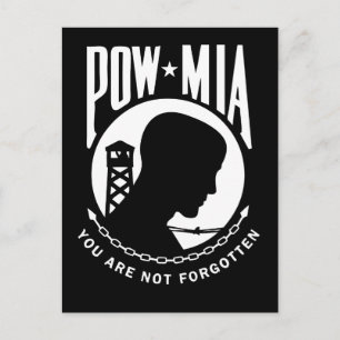 Cartão postal POW MIA