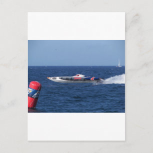 Cartão Postal Powerboat