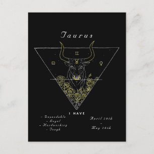 Cartão Postal 'Powered by Taurus'