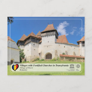 Cartão Postal PPC UNESCO - Postal de Viscri