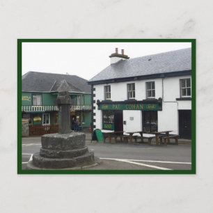 Cartão Postal Praça da Aldeia Cong (Homem Silencioso)