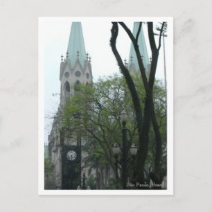 Cartão postal Praça da Sé - Personalizado