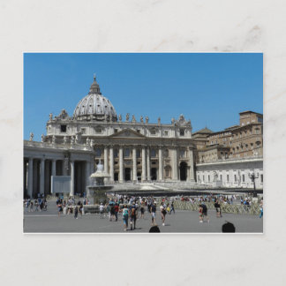 Cartão Postal Praça de Peter, Roma