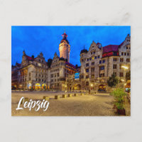Praça do Novo Paço Municipal, Leipzig, Alemanha