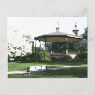 Cartão Postal Praça Histórica de Woodstock (cartão postal)