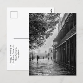 Cartão Postal Praça Jackson Square, caminhada matinal