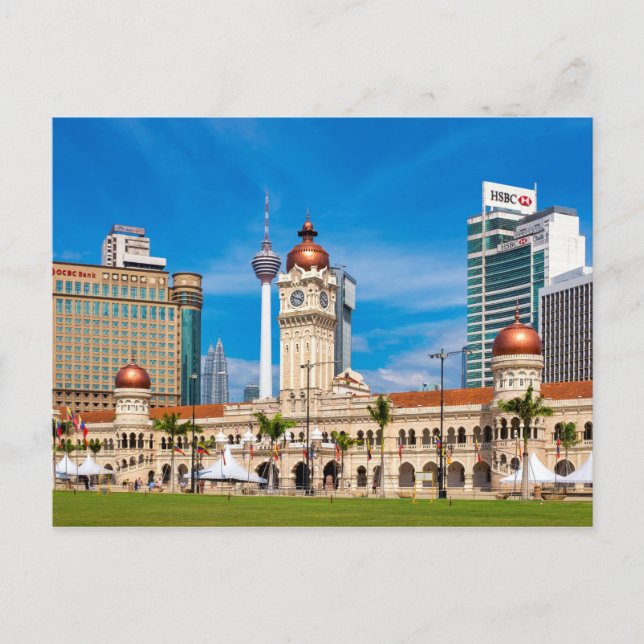Cartão Postal Praça Merdeka (Frente)