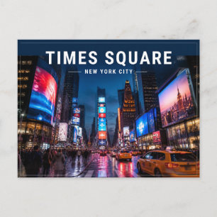 Cartão Postal Praça Times Square Nova York