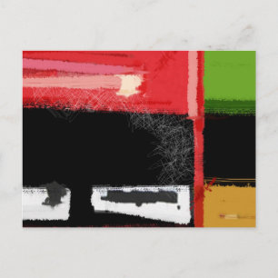 Cartão Postal Praça Vermelha e Verde