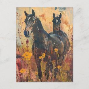 Cartão Postal Prado do Cavalo Selvagem