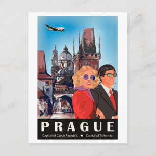 Cartão Postal Praga