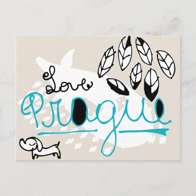 Cartão Postal Praga (Frente)