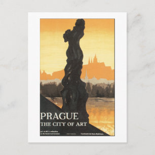 Cartão Postal Praga A Cidade da Arte