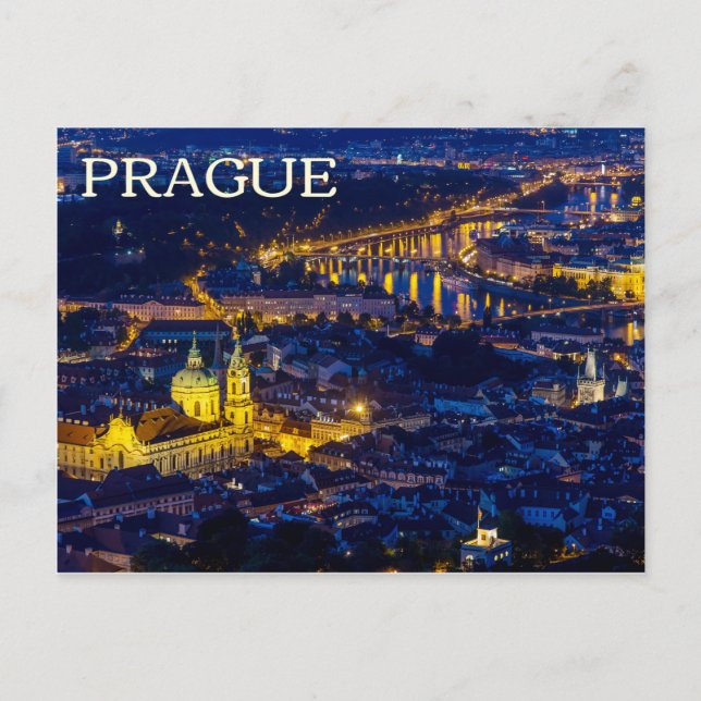 Cartão postal Praga, República Checa (Frente)