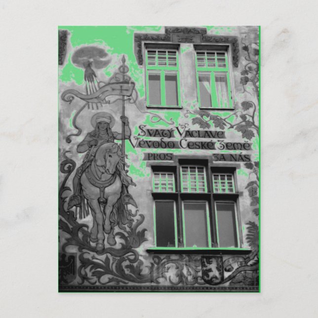 Cartão Postal Praga, República Checa (Frente)