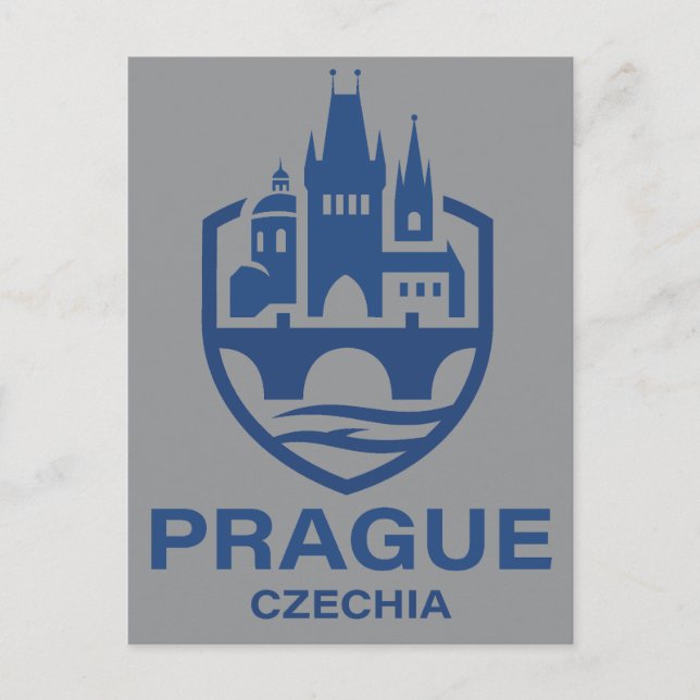 Cartão Postal Prague Czechia Europe (Frente)