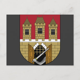 Cartão Postal Praha pequena, tcheco