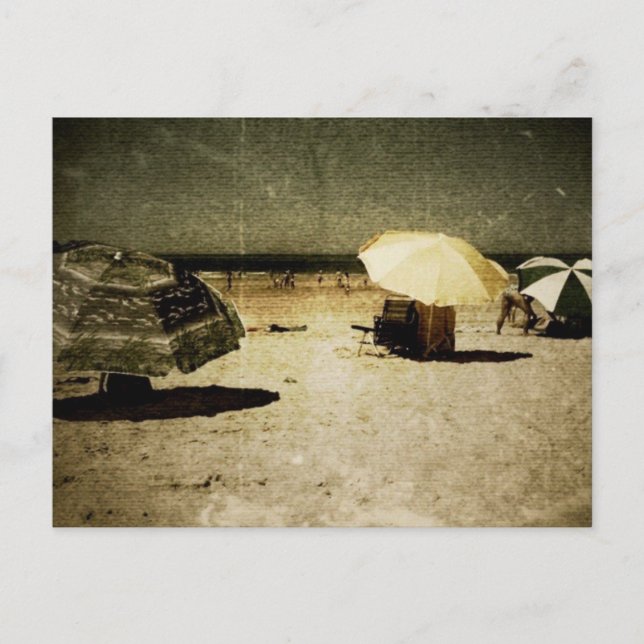 Cartão Postal praia (Frente)