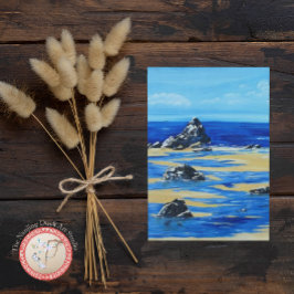 Cartão Postal Praia