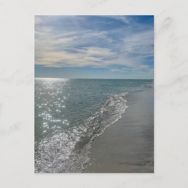 Cartão Postal Praia (Frente)