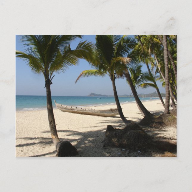 Cartão Postal Praia (Frente)