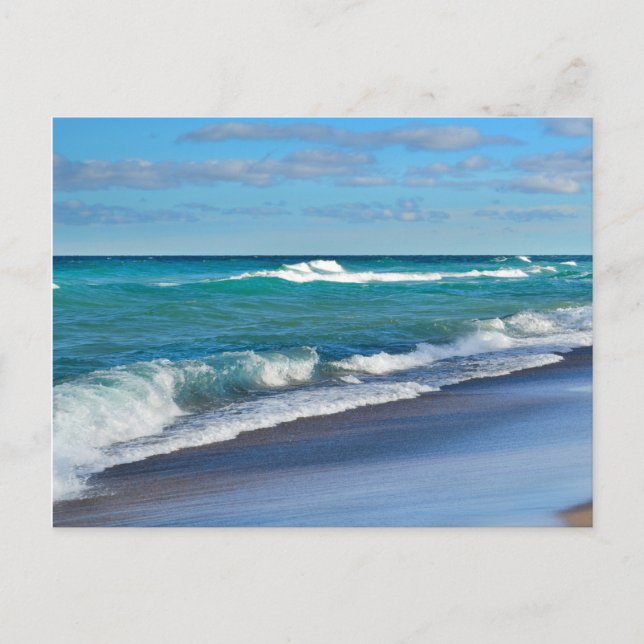 Cartão postal/praia (Frente)