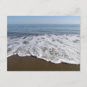 Cartão Postal Praia/Areia/Ondas