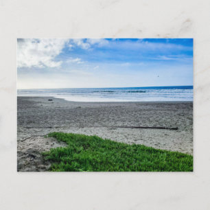 Cartão Postal Praia Arenosa Tranquila