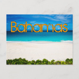 Cartão Postal Praia Bahamiana