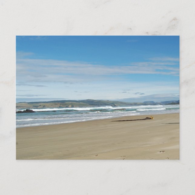 Cartão Postal praia básica (Frente)