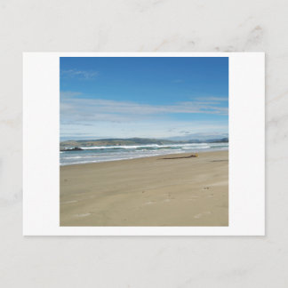 Cartão Postal praia básica - quadrado