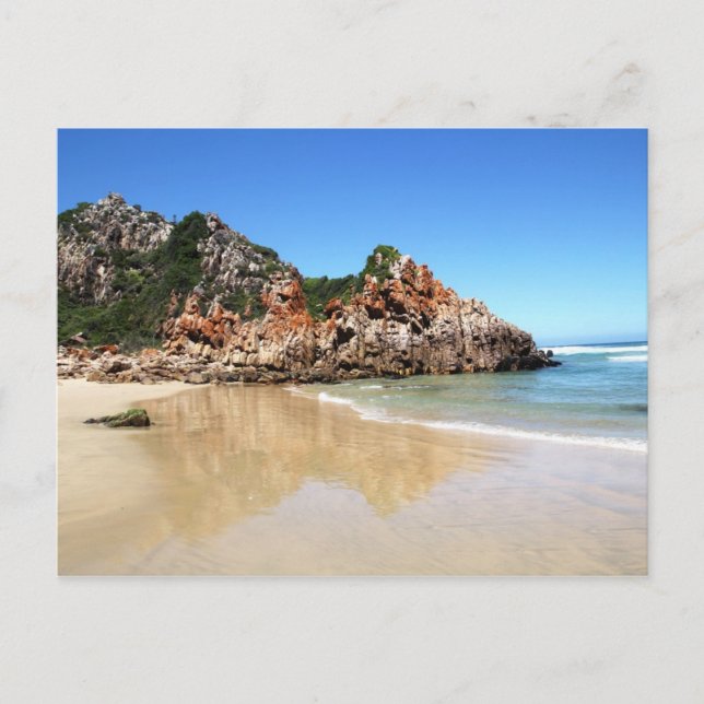 Cartão Postal Praia da África do Sul (Frente)