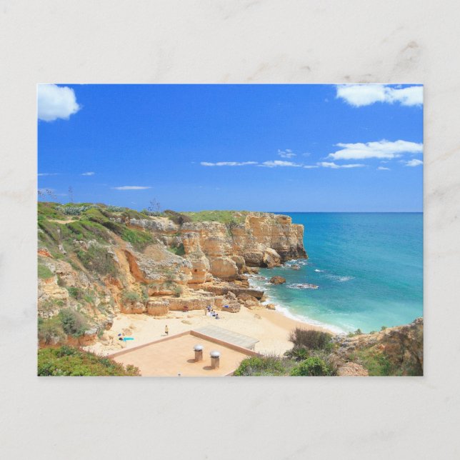 Cartão Postal Praia da Coelha (Frente)