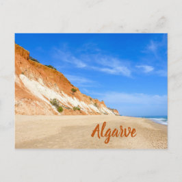 Cartão Postal Praia da Falesia Algarve em Portugal