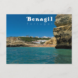 Cartão Postal Praia de Benagil - Portugal
