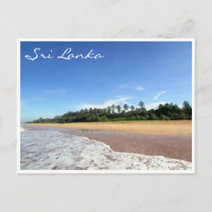 Cartão Postal praia de Bentota