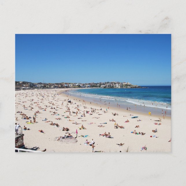 Cartão Postal Praia de Bondi, Sydney, Austrália, Cartão-postal (Frente)