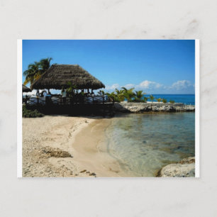 Cartão Postal Praia de Cozumel