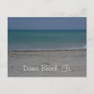 Cartão Postal Praia de Dania, FL