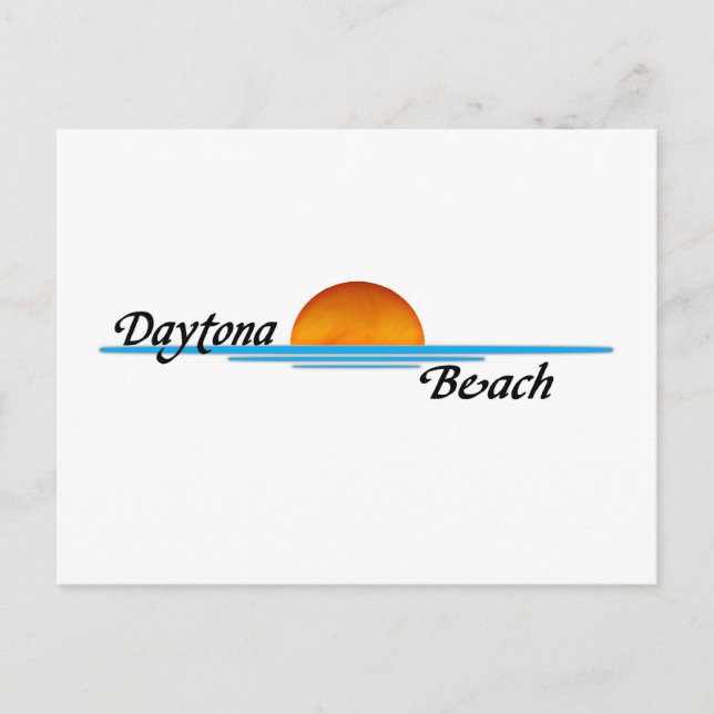 Cartão Postal Praia de Daytona (Frente)