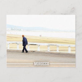 Cartão Postal Praia de Essaouira, Marrocos