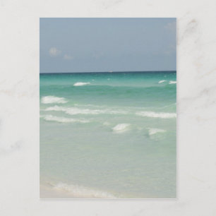 Cartão Postal praia de foto do golfo