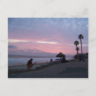 Cartão Postal praia de laguna