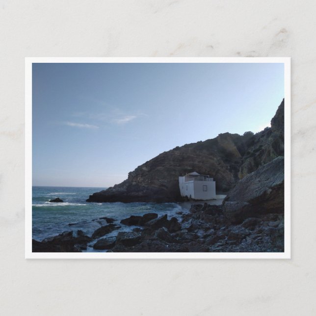 Cartão Postal Praia de Mijona (Portugal) (Frente)