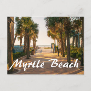 Cartão Postal Praia de Myrtle