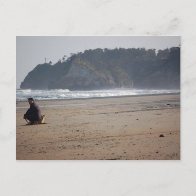 Cartão Postal Praia de Nagasaki (Frente)