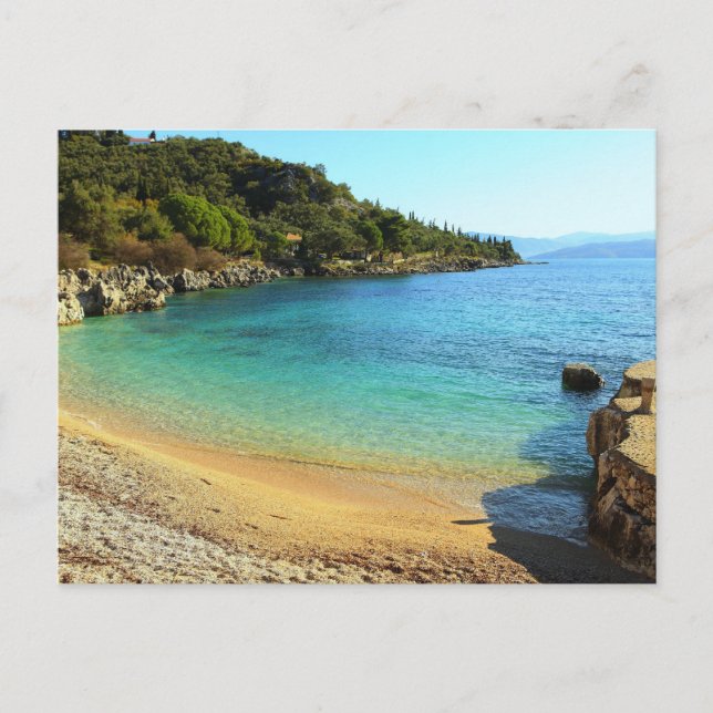 Cartão Postal praia de Nissaki (Frente)