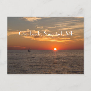 Cartão Postal praia de Oval